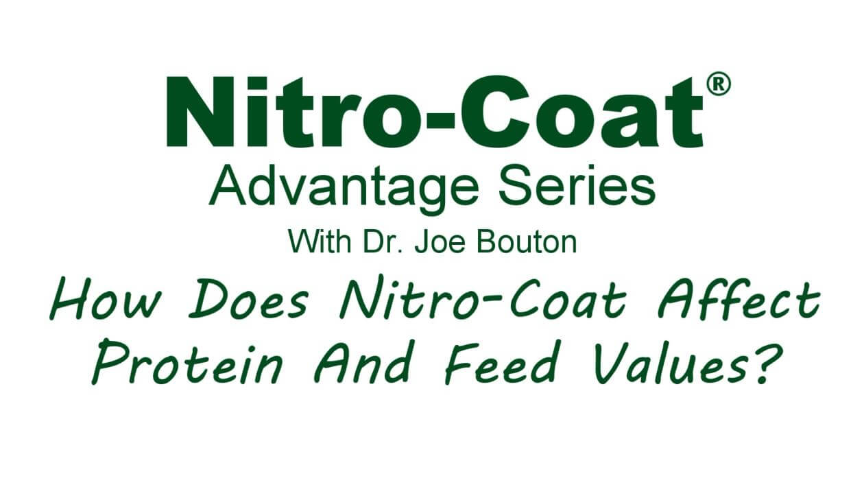 Title card for the Nitro-Coat Advantage Series - Part 12 with Dr. Joe Bouton discussing rhizobium.