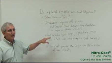 Preview image for the video "Part 9 - Do Improved Varieties Need Rhizobium?".